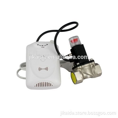 Gas detector with shut-off valve AC 90V-240V CE certificate